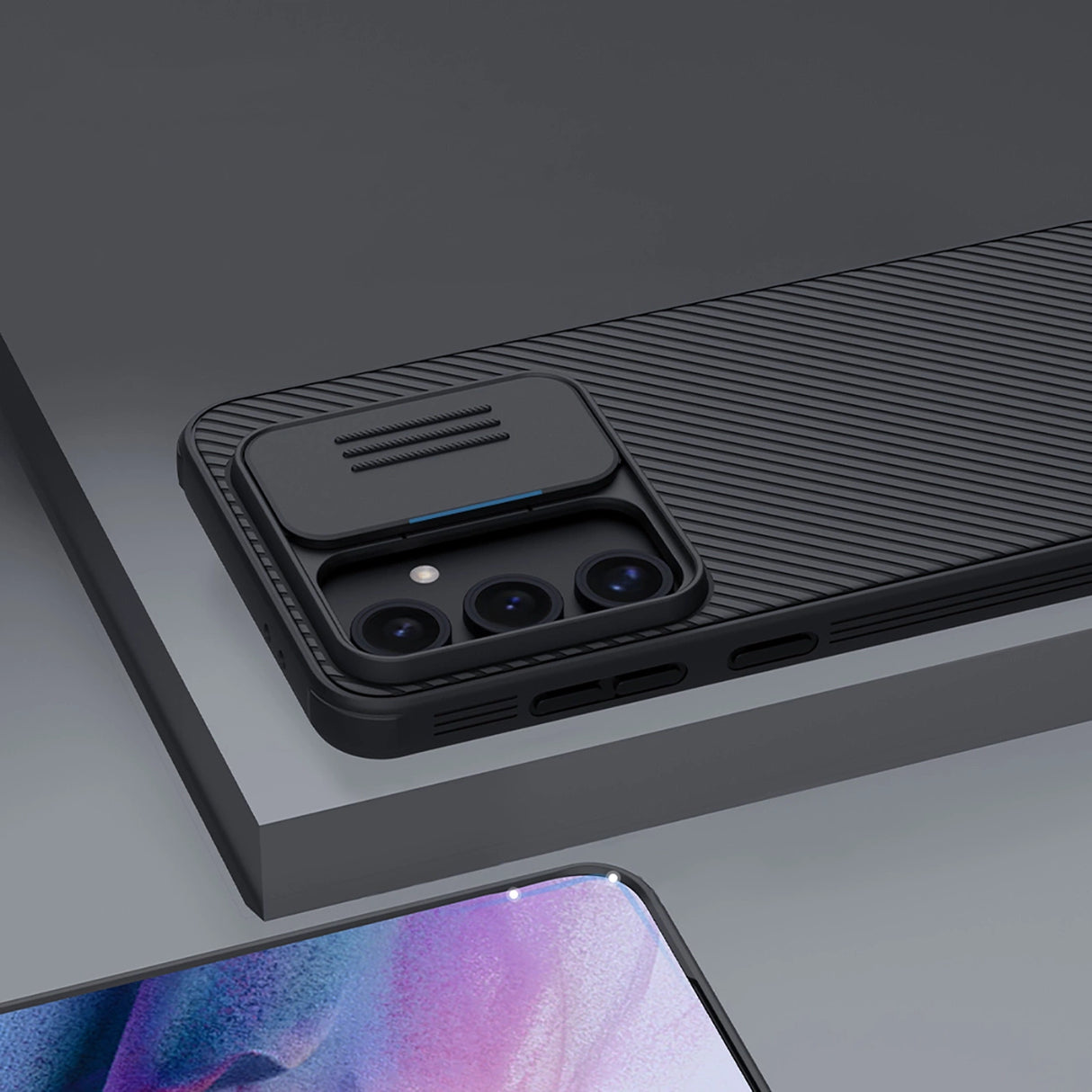 Nillkin CamShield Pro Case til Samsung Galaxy S24 FE - sort