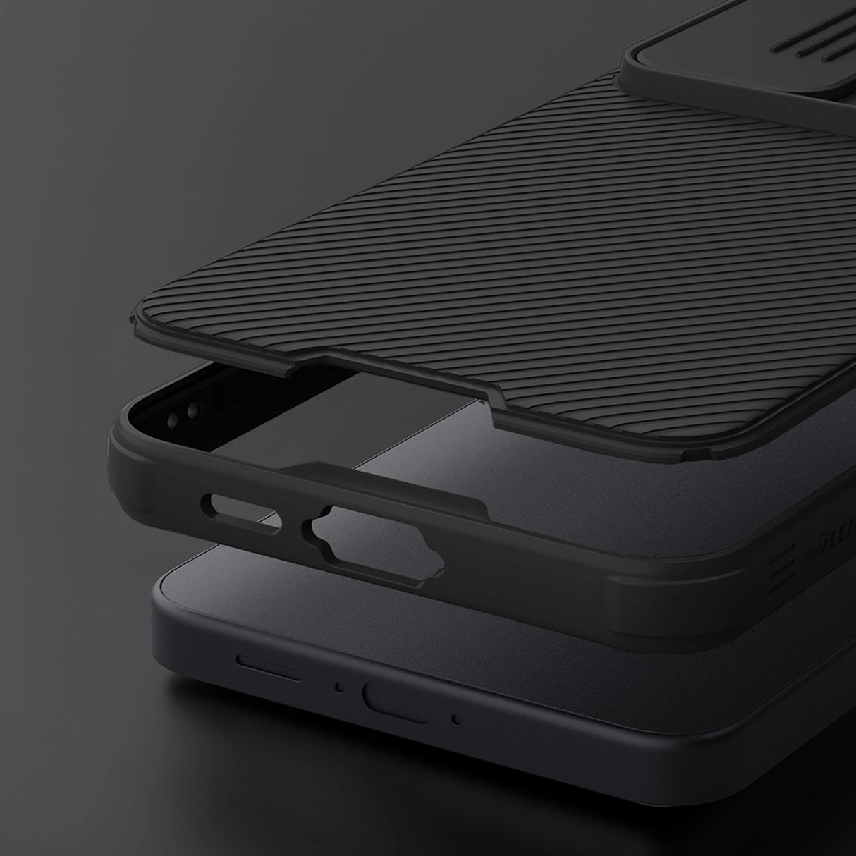 Nillkin CamShield Pro Case til Samsung Galaxy S24 FE - sort