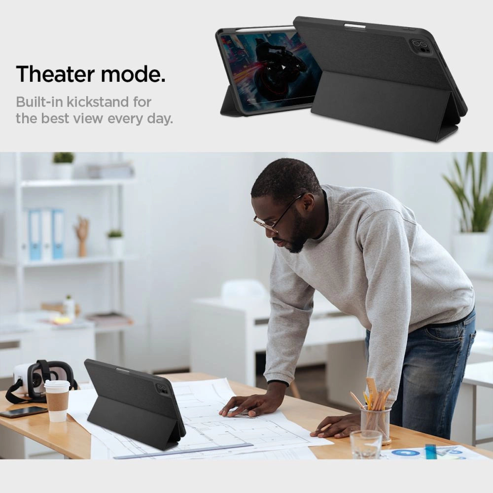 Spigen Urban Fit iPad Pro 11" 2024 Case - Black