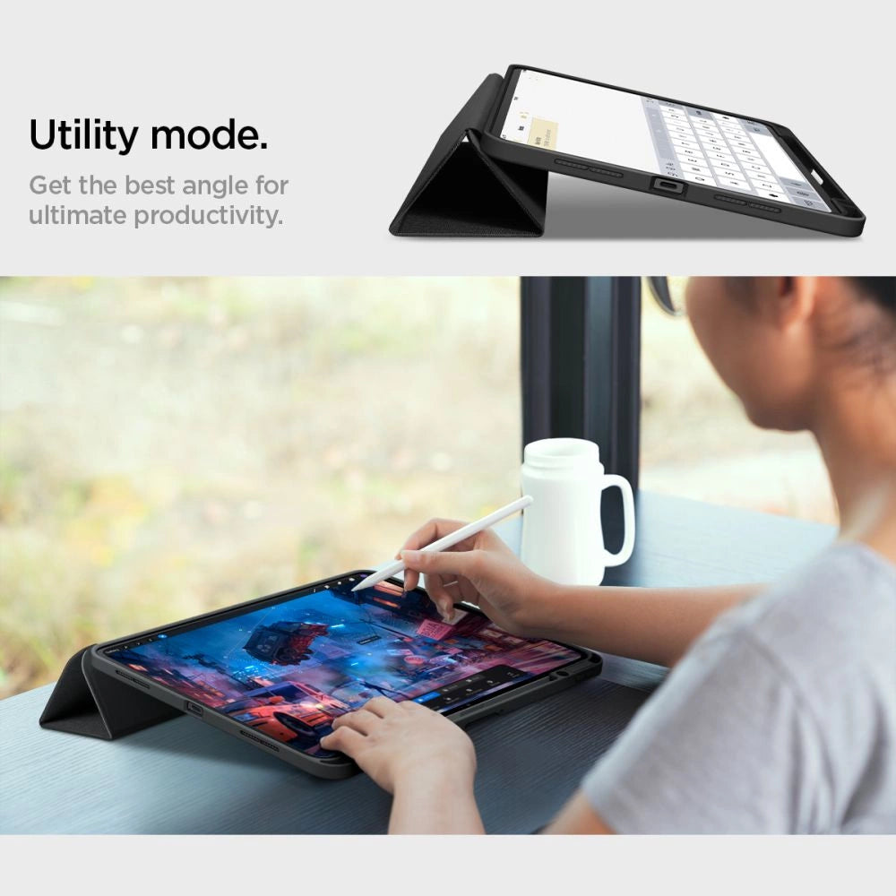 Spigen Urban Fit iPad Pro 11" 2024 Case - Black