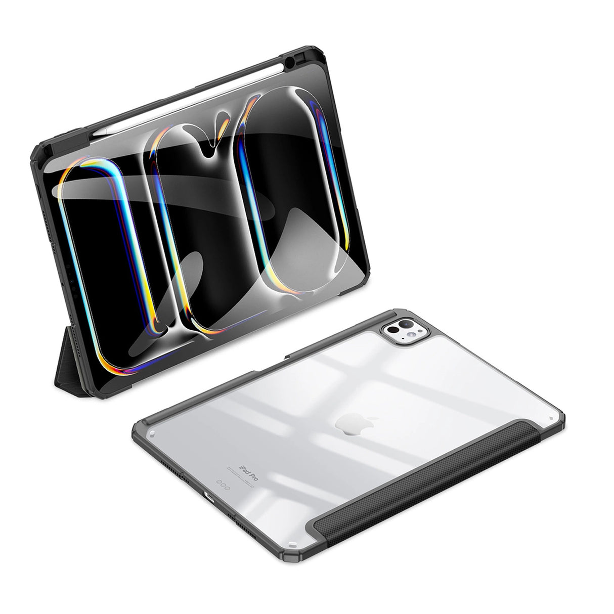 Dux Ducis Toby case with flap and stand for iPad Pro 11" 2024 - black