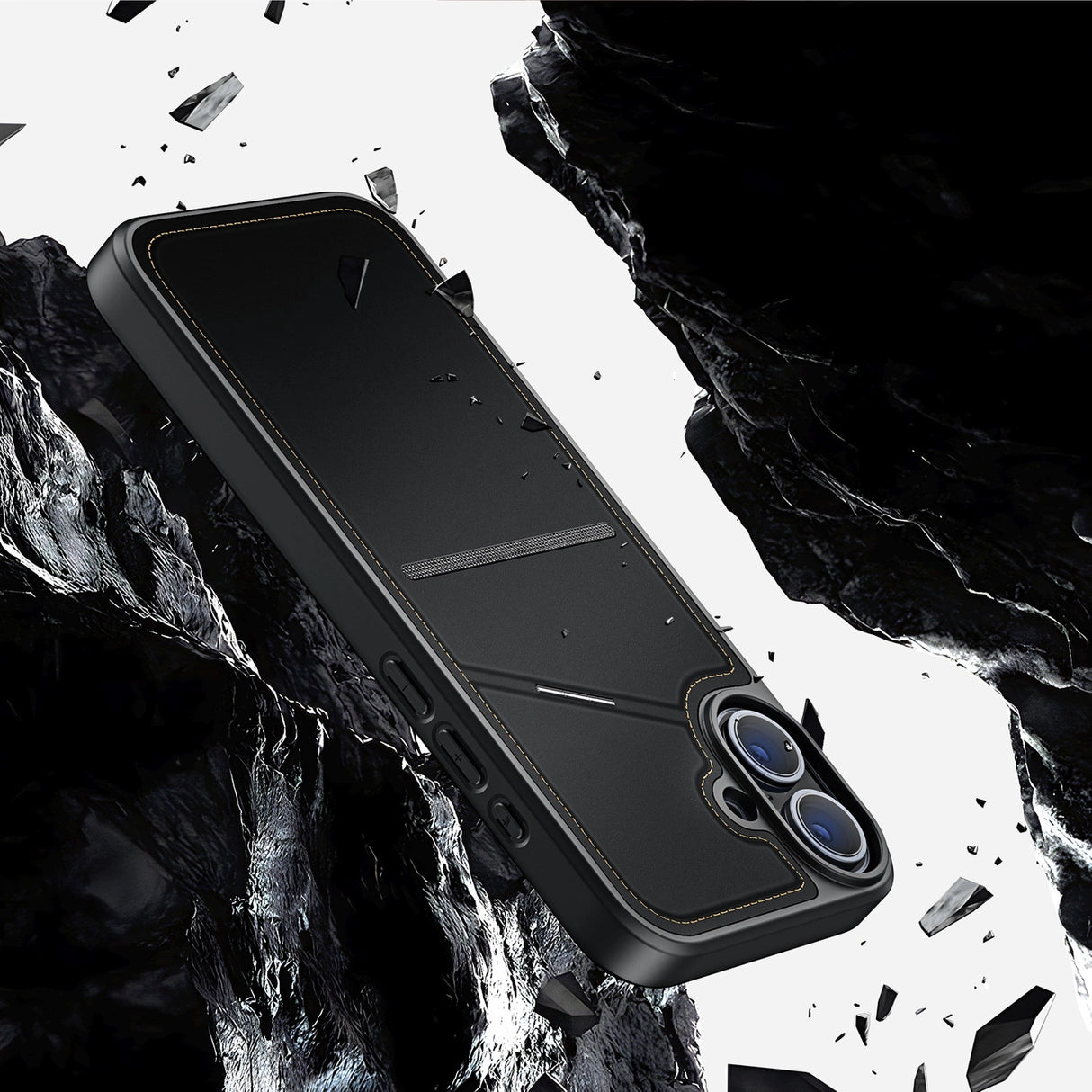 Dux Ducis Rafi II Mag Case with MagSafe for iPhone 16 - Black
