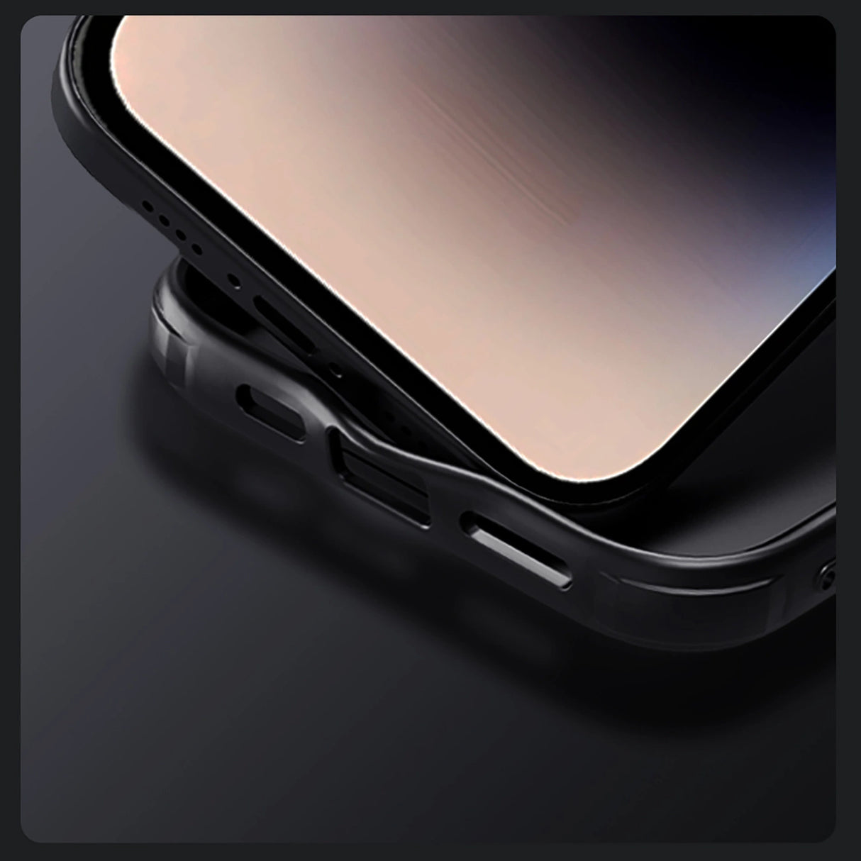 Nillkin CamShield Pro Magnetisk Case til iPhone 16 - sort