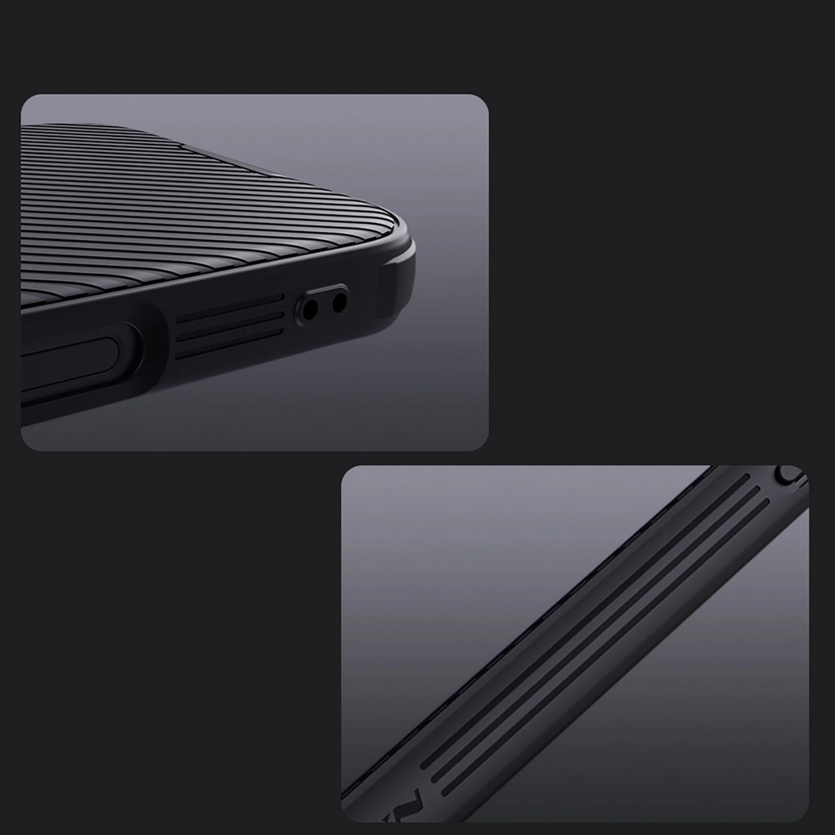 Nillkin CamShield Pro Magnetisk Case til iPhone 16 - sort