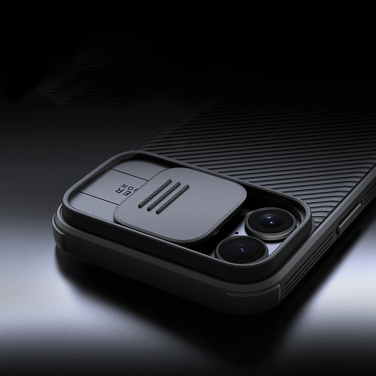 Nillkin CamShield Pro Magnetisk Case til iPhone 16 - sort