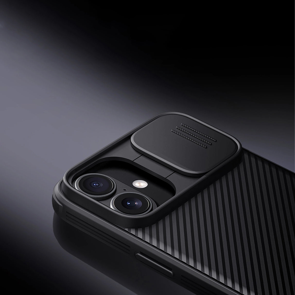 Nillkin CamShield Pro Magnetisk Case til iPhone 16 - sort