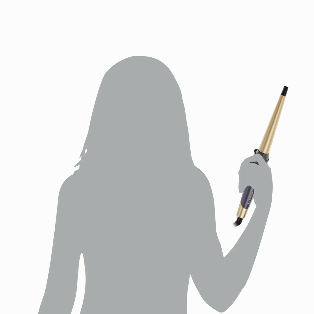 Remington CI5805 hårstyler Krøllejern Varm Blå, Champagne