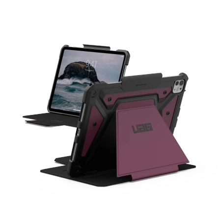 UAG Metropolis SE Case med stand og Apple Pencil Holder til iPad Pro 11" 2024 - Rød