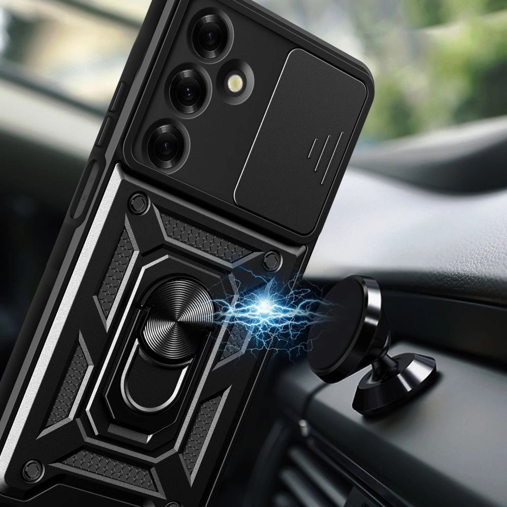 Tech-Protect Camshield Pro Case til Samsung Galaxy M35 5G - sort