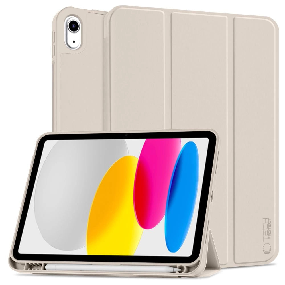 Tech-Protect SC Pen Case til iPad 10.9" 2022 - Beige