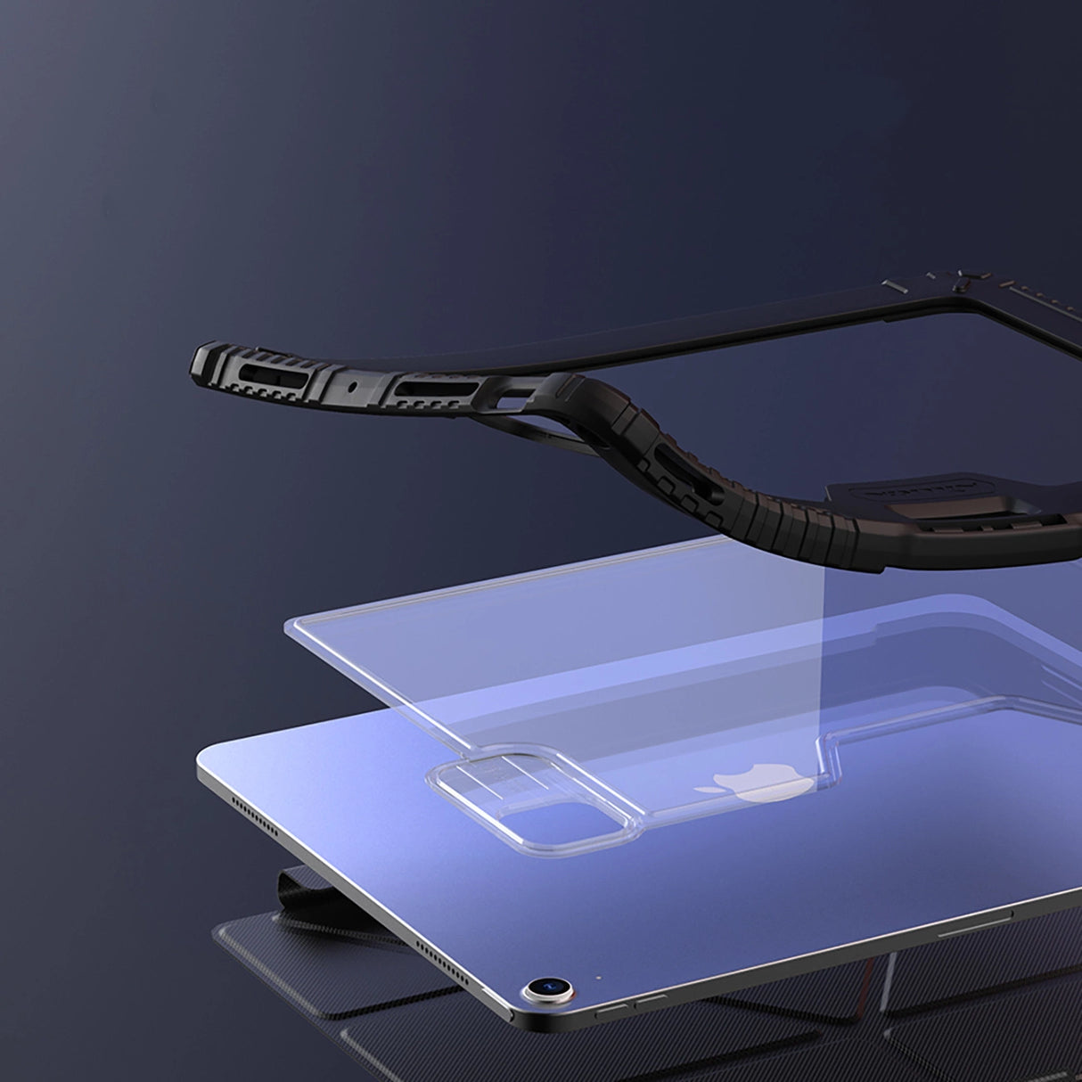 Nillkin Bumper Leather Case Pro til iPad Air 13" (2024) - sort