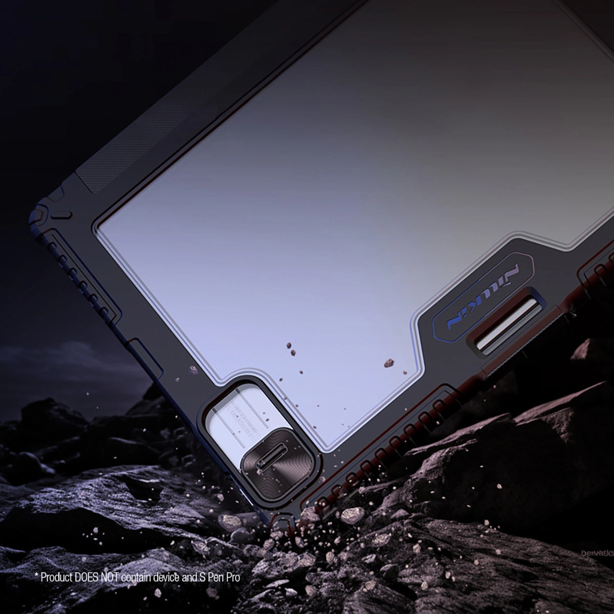 Nillkin Bumper Leather Case Pro til iPad Air 13" (2024) - sort