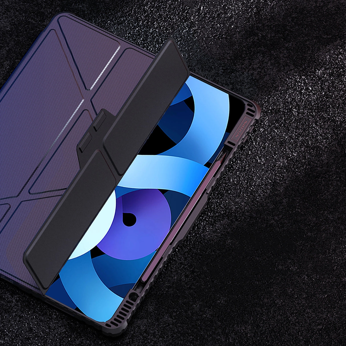 Nillkin Bumper Leather Case Pro til iPad Air 13" (2024) - sort