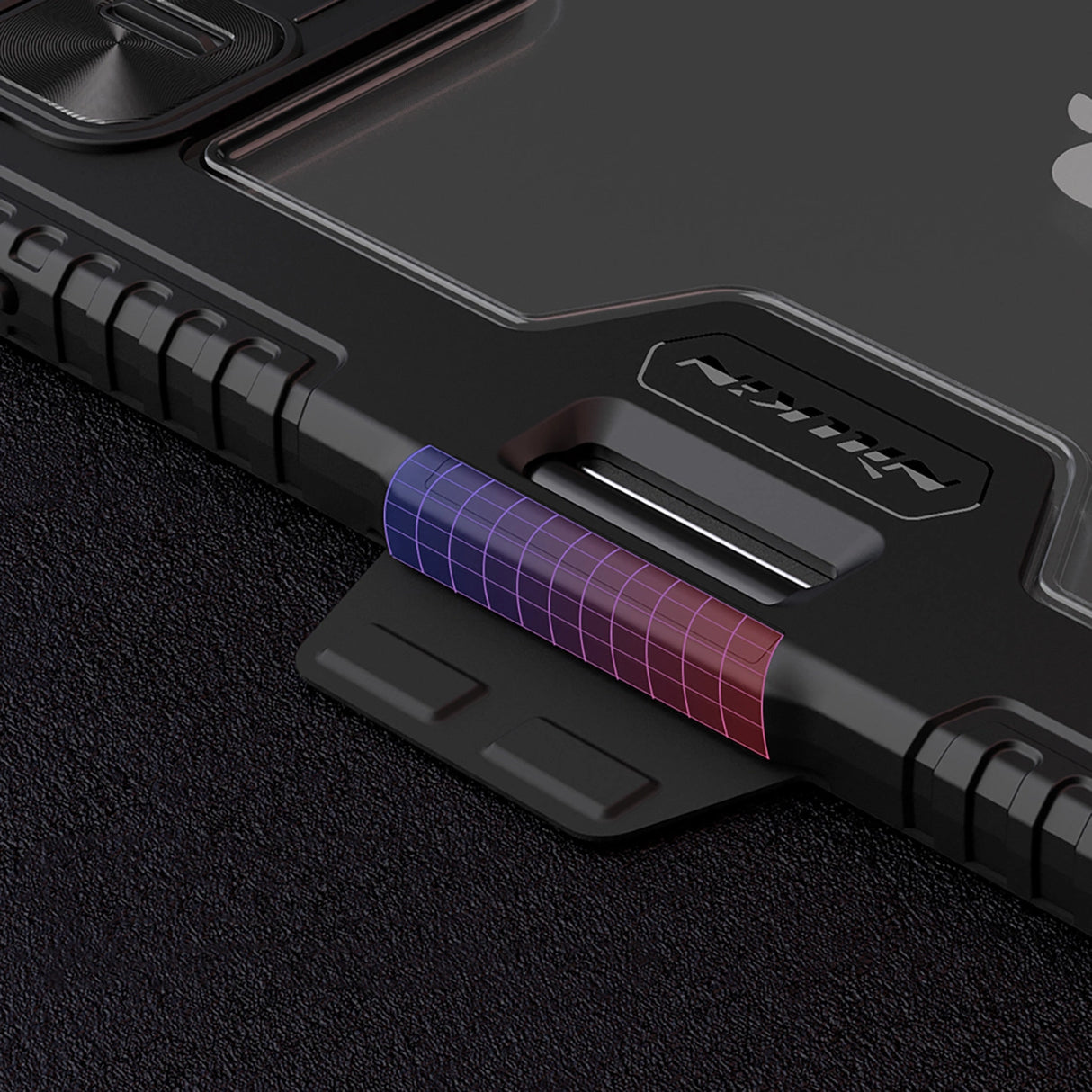 Nillkin Bumper Leather Case Pro til iPad Air 13" (2024) - sort