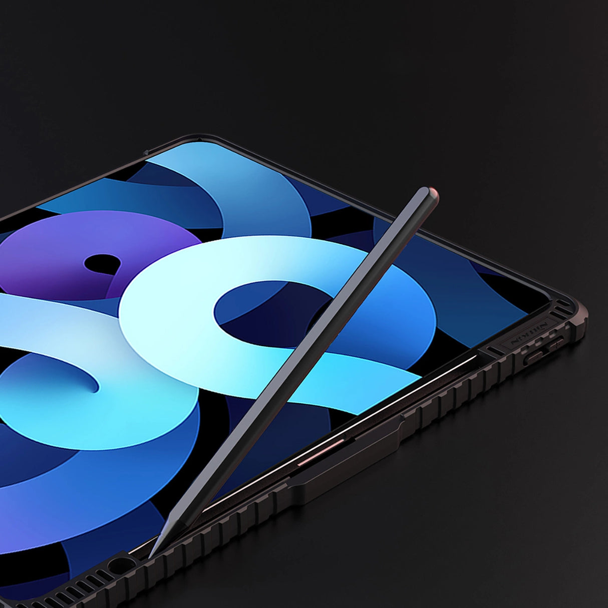 Nillkin Bumper Leather Case Pro til iPad Air 13" (2024) - sort