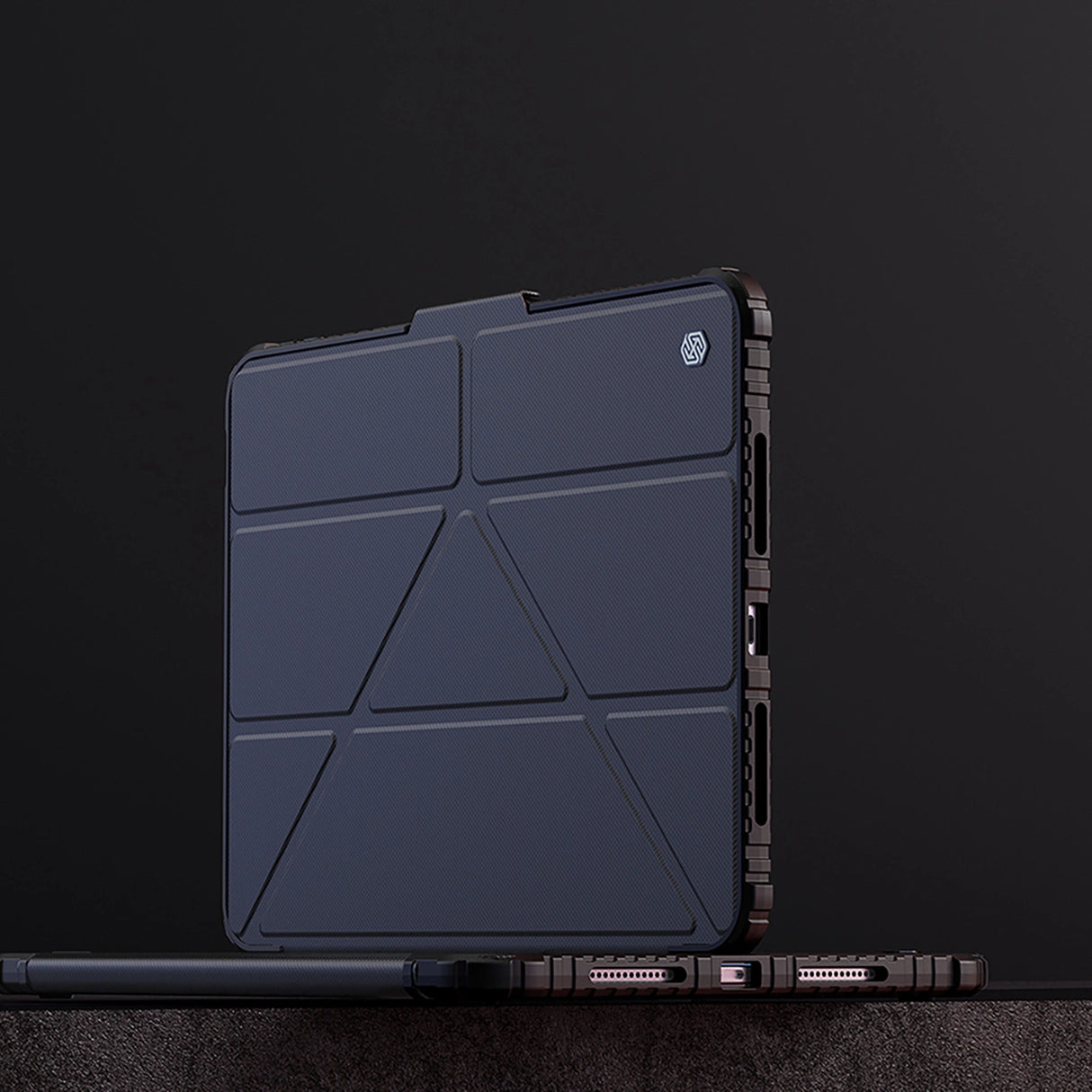 Nillkin Bumper Leather Case Pro til iPad Air 13" (2024) - sort