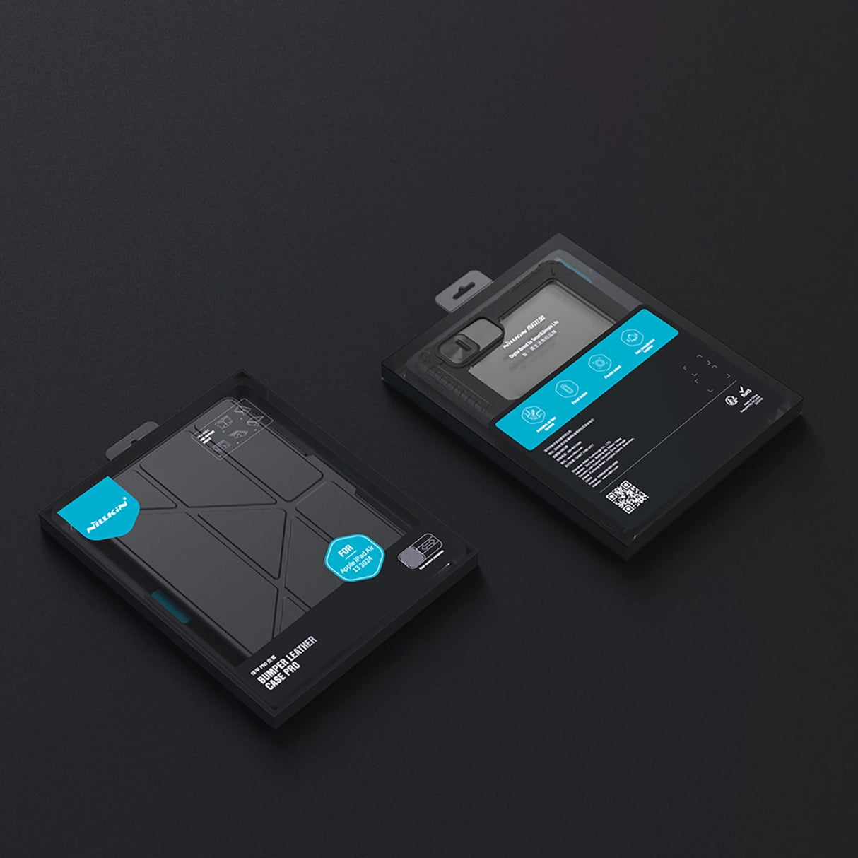 Nillkin Bumper Leather Case Pro til iPad Air 13" (2024) - sort