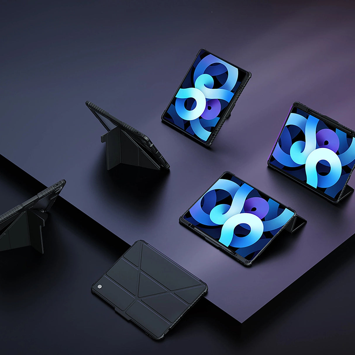 Nillkin Bumper Leather Case Pro til iPad Air 13" (2024) - sort