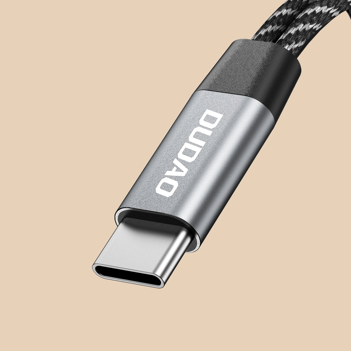 Dudao L13C+ 2in1 USB-C-adapter - Grå