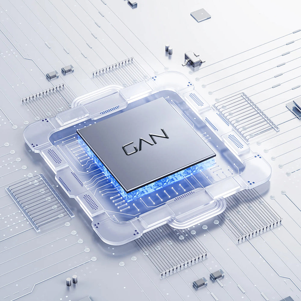 GaN Dudao A30EU 30W USB-A / USB-C Wall Charger - hvid