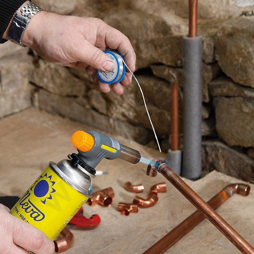 Creme Brulle 1kW gasbrænder SET