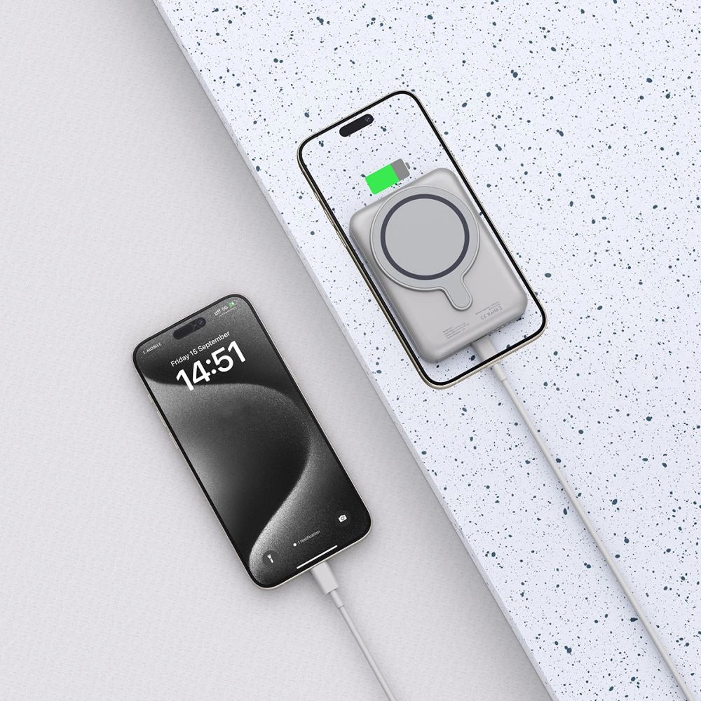 Powerbank Tech-Protect PB11 LifeMag MagSafe 10000 mAh - titanium