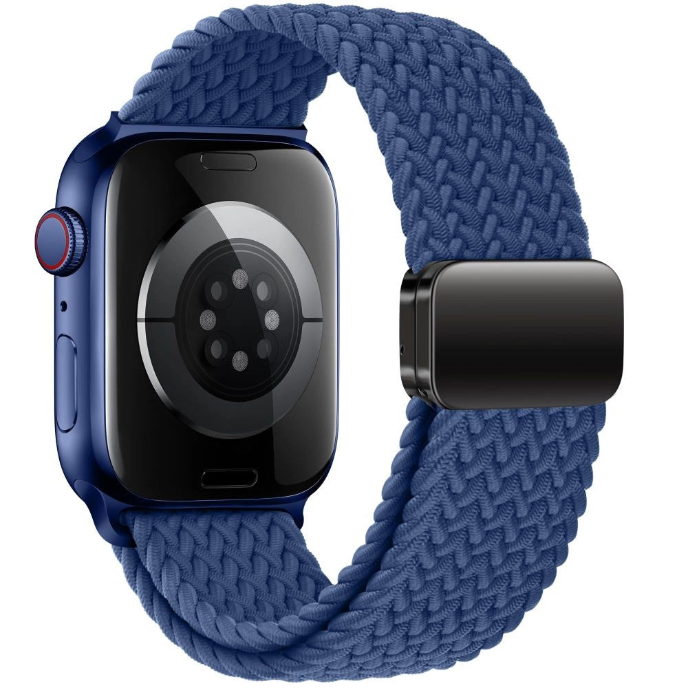 Tech-Protect Nylonmag Strap til Apple Watch 4 / 5 / 6 / 7 / 8 / 9 / SE / Ultra 1 / 2 (42 / 44 / 45 / 49 mm) - Blå