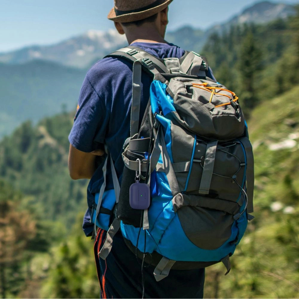 Tech-Protect Silicone Hook Case til Apple AirPods Pro 1 / 2 - Beige
