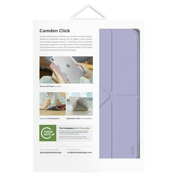 Uniq Camden Click Case til iPad Air 11" (2024) - lilla