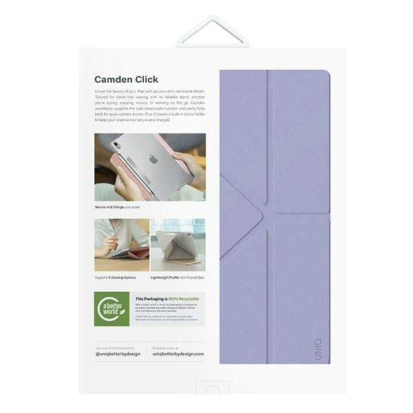 Uniq Camden Click Case til iPad Air 13" (2024) - lilla