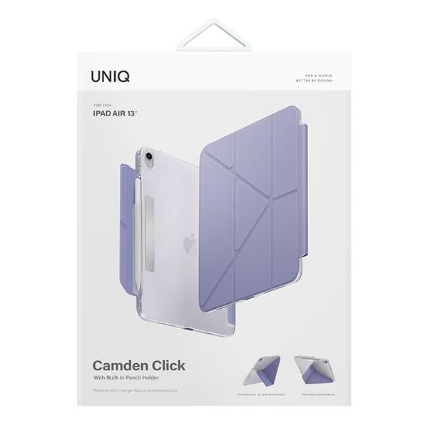 Uniq Camden Click Case til iPad Air 13" (2024) - lilla