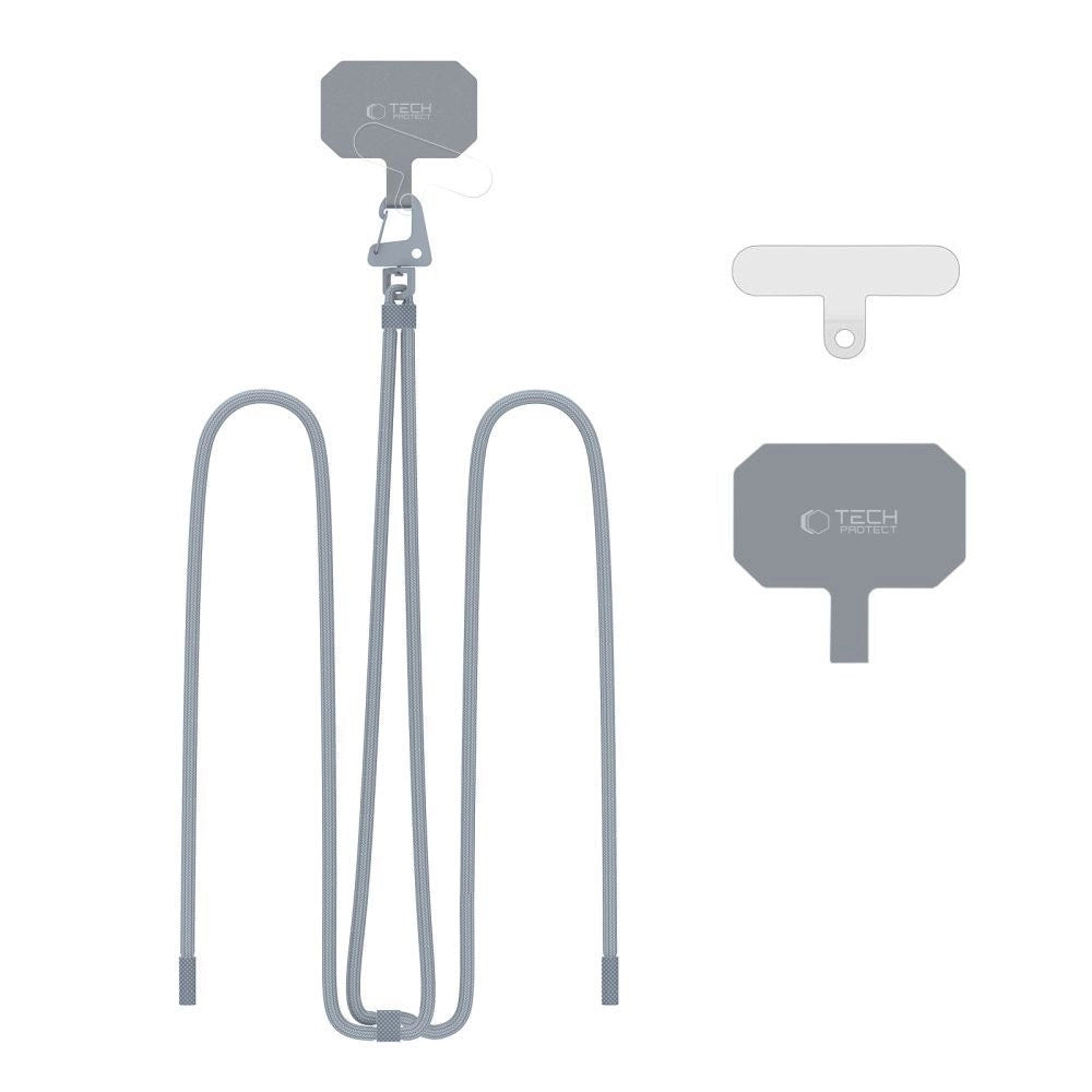 Tech-Protect C5S Rope Crossbody Strap Leash - Grå