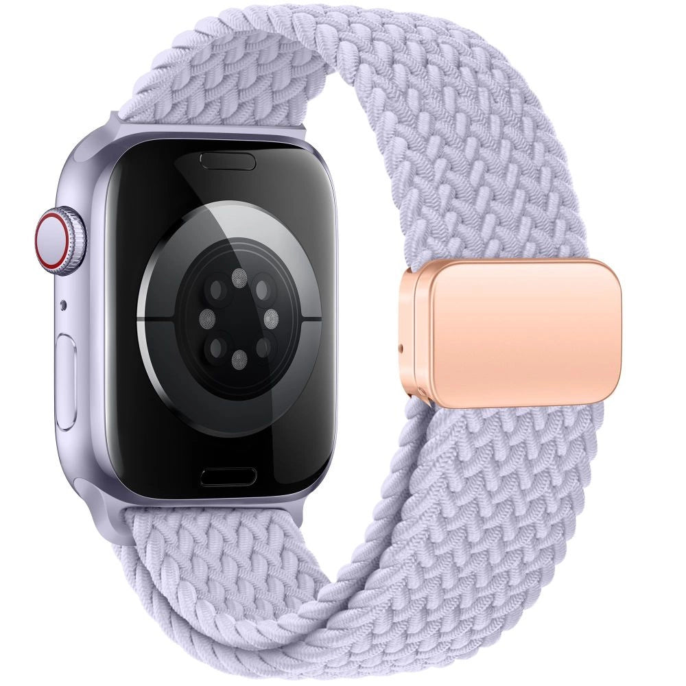 Tech-Protect Nylonmag Strap til Apple Watch 4 / 5 / 6 / 7 / 8 / 9 / SE (38 / 40 / 41 mm) - lilla