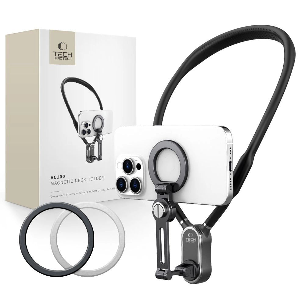 Tech-Protect AC100 halskrem med MagSafe - sort