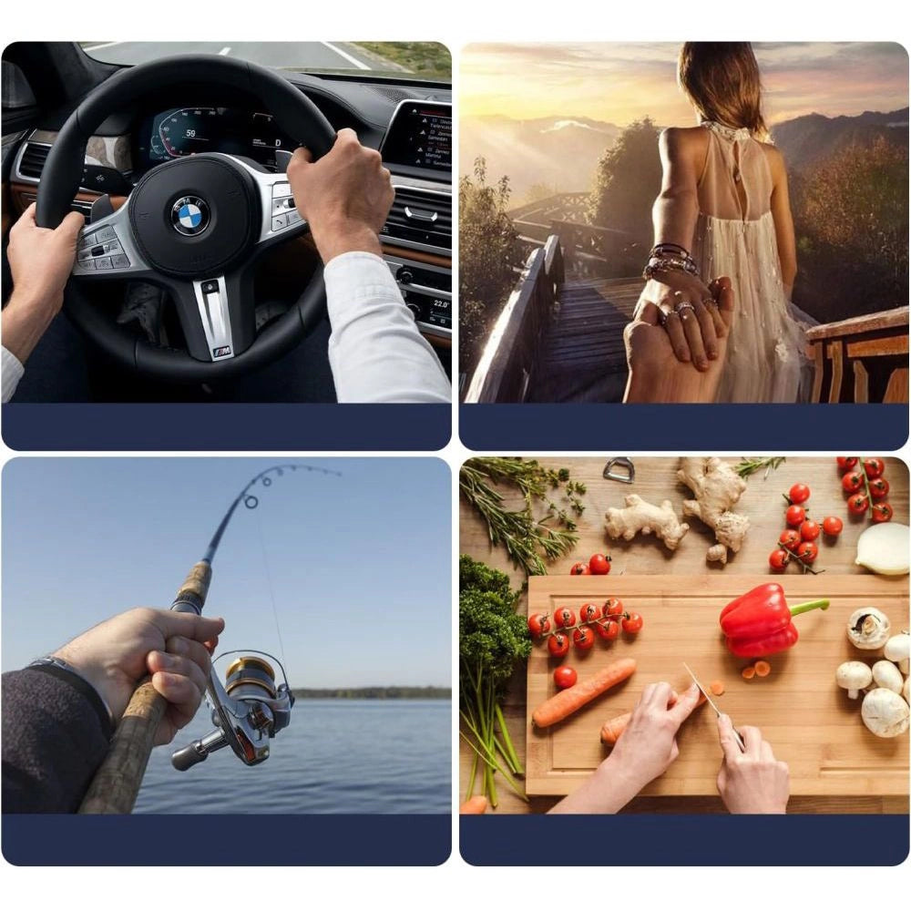 Tech-Protect AC100 halskrem med MagSafe - sort