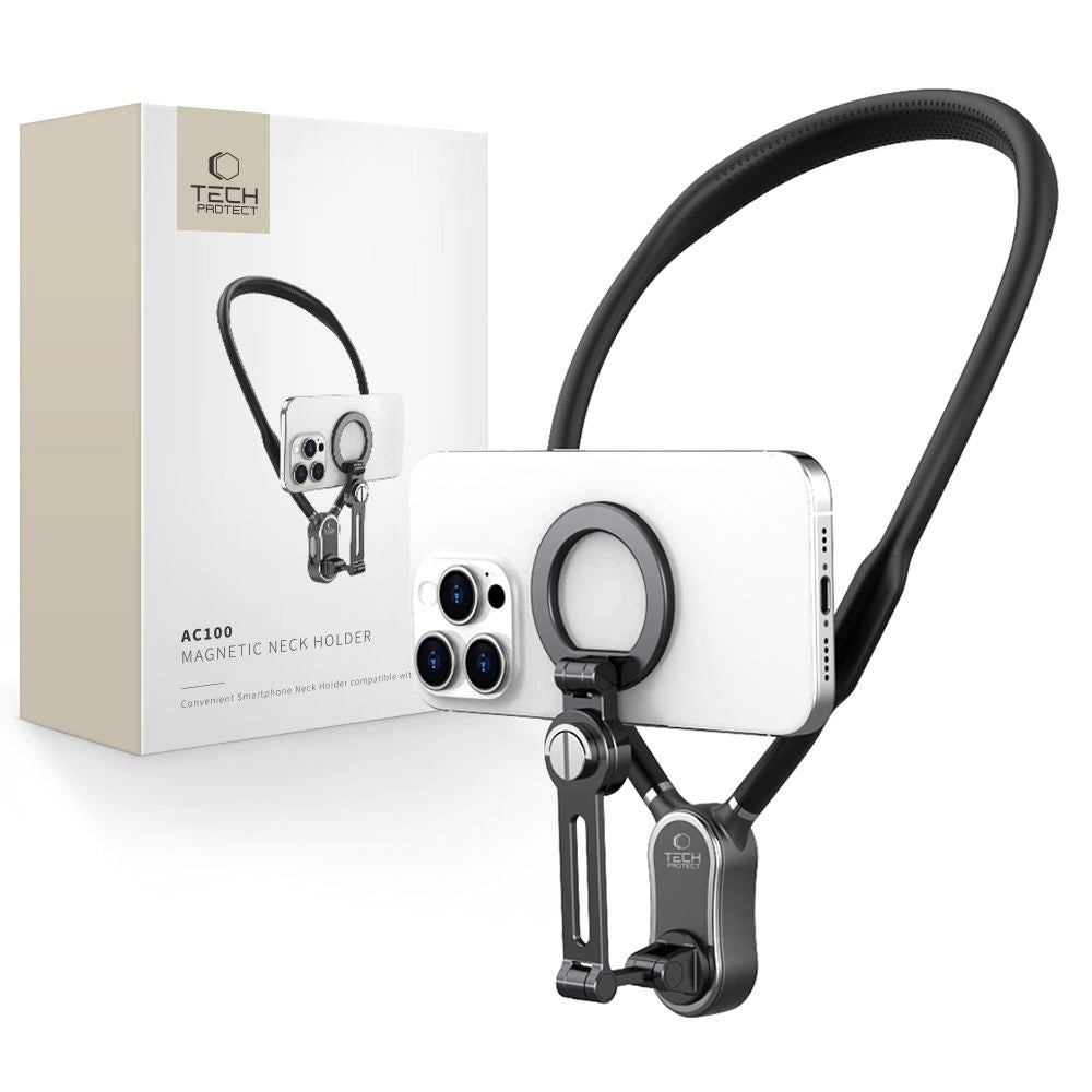 Tech-Protect AC100 halskrem med MagSafe - sort