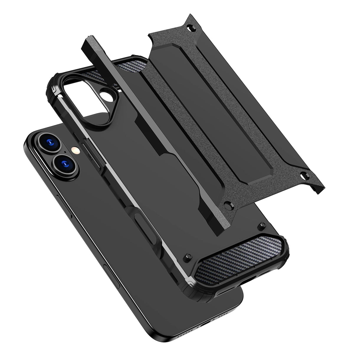 Hybrid Armor iPhone 16 Case - sort