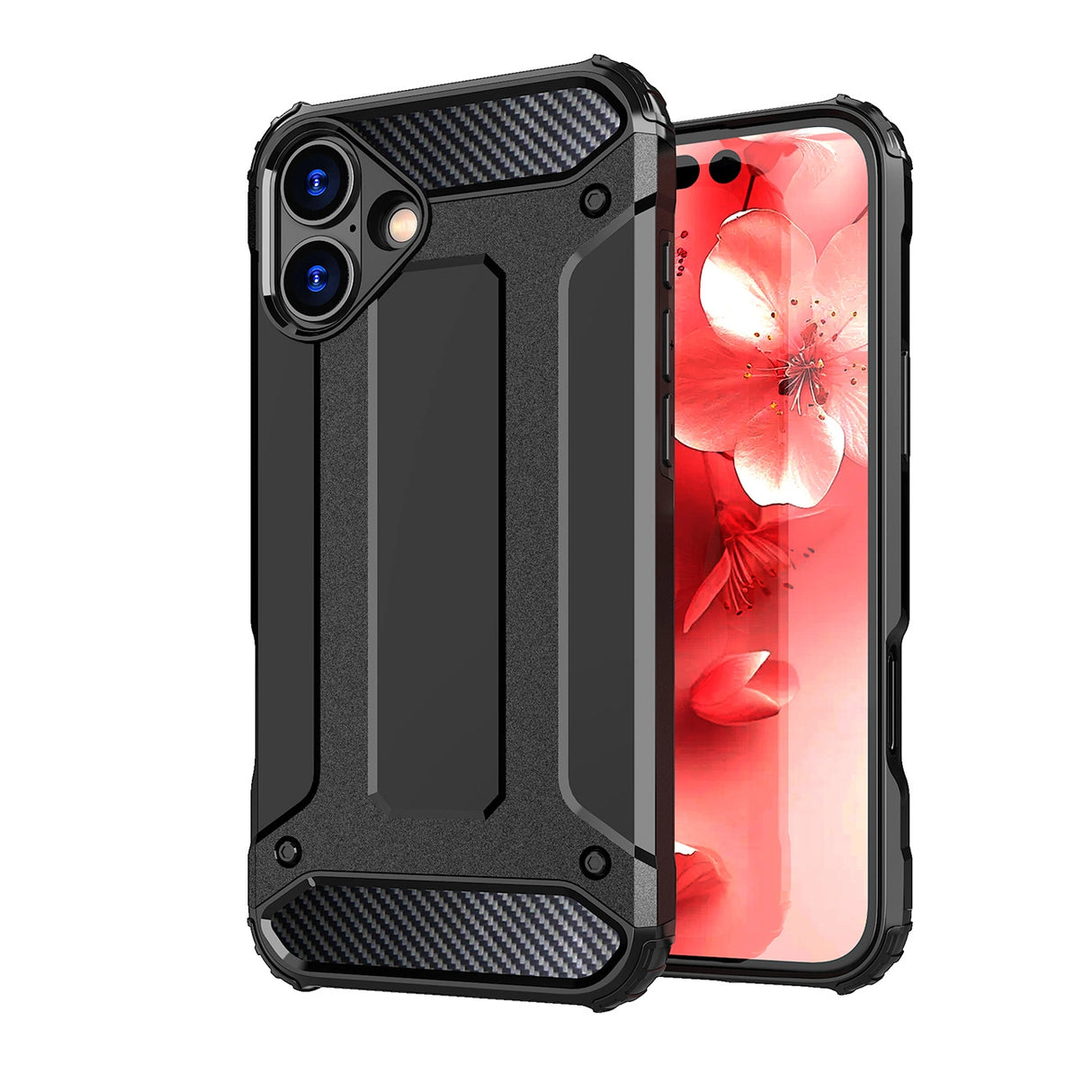 Hybrid Armor iPhone 16 Plus Case - sort