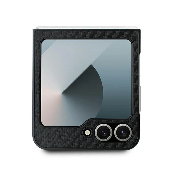 BMW Carbon Tricolor Case til Samsung Galaxy Z Flip 6 - sort