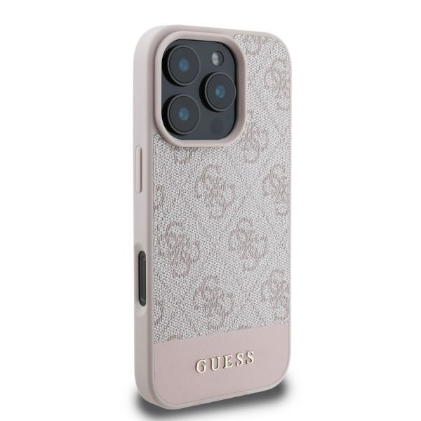 Gæt 4G Bottom Stripe iPhone 16 Pro Case - Pink
