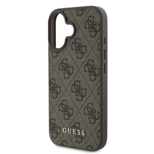 Guess 4G Classic iPhone 16 Case - Brunt