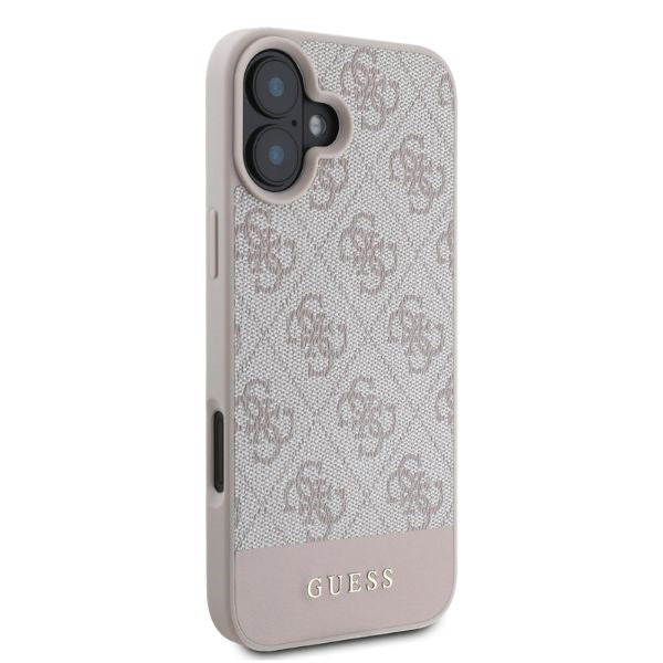 Gæt 4G Bottom Stripe iPhone 16 Case - Pink