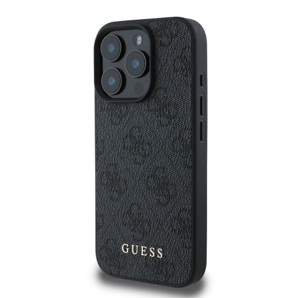 Guess 4G Classic Case til iPhone 16 Pro Max - sort