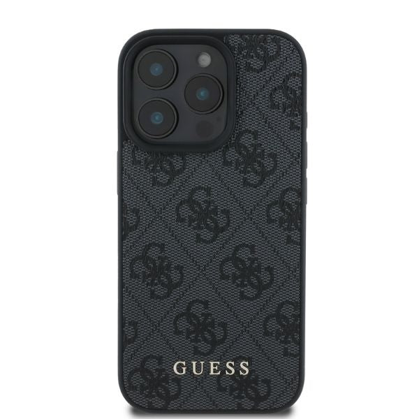 Guess 4G Classic Case til iPhone 16 Pro Max - sort