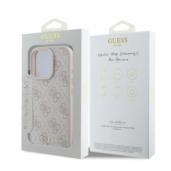Guess 4G Classic iPhone 16 Pro Max-hylster - Pink