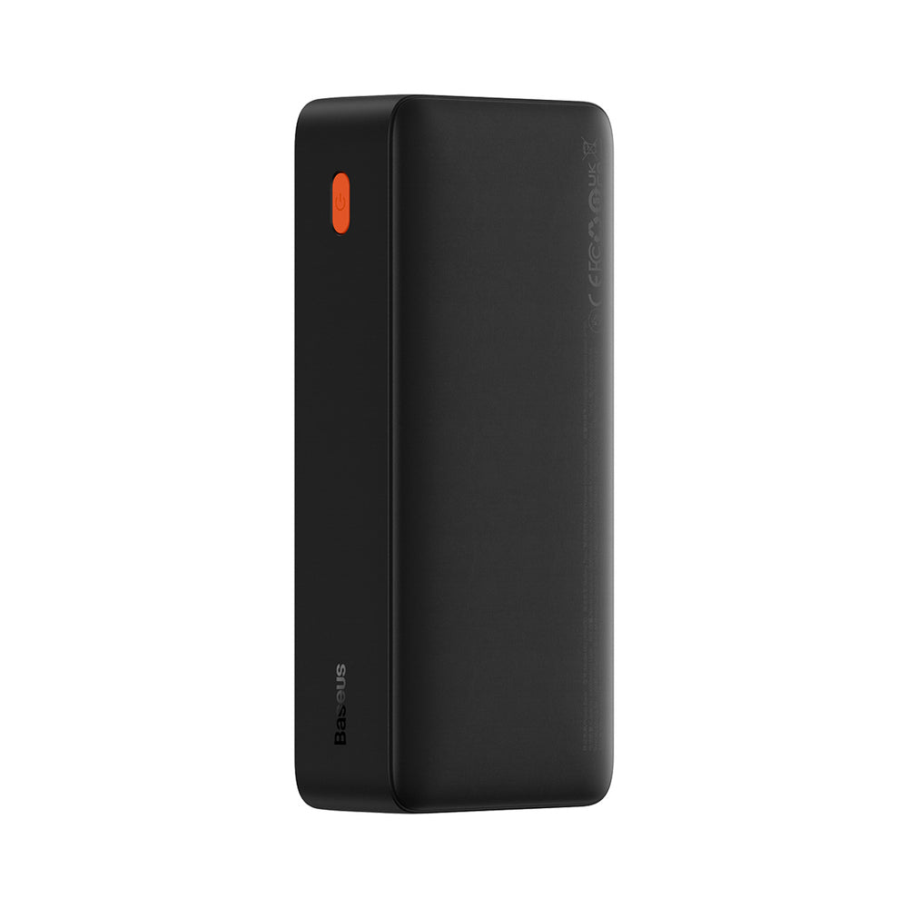 Baseus Airpow Fast Charge 20W 30000mAh Power Bank with USB-C - USB-C 30cm Cable - Black