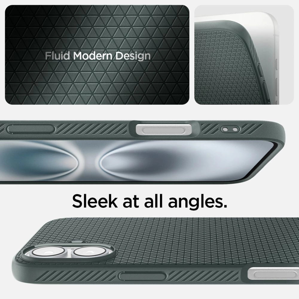 Spigen Liquid Air iPhone 16 Case - Green