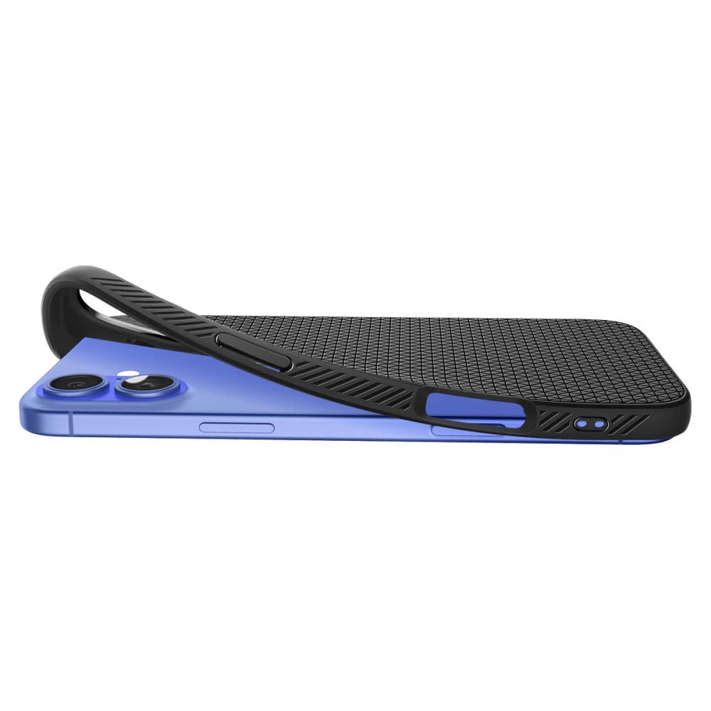Spigen Liquid Air iPhone 16 Case - Black