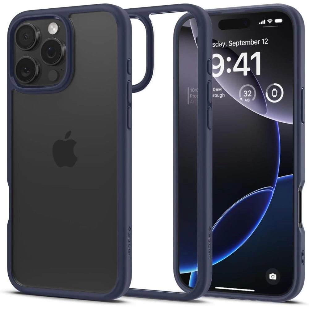 Spigen Ultra Hybrid iPhone 16 Pro Case - Blue