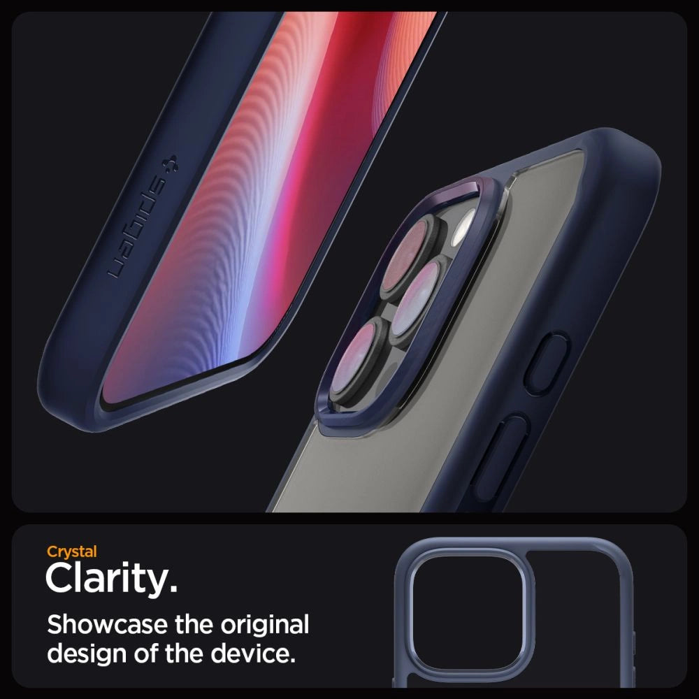 Spigen Ultra Hybrid iPhone 16 Pro Case - Blue